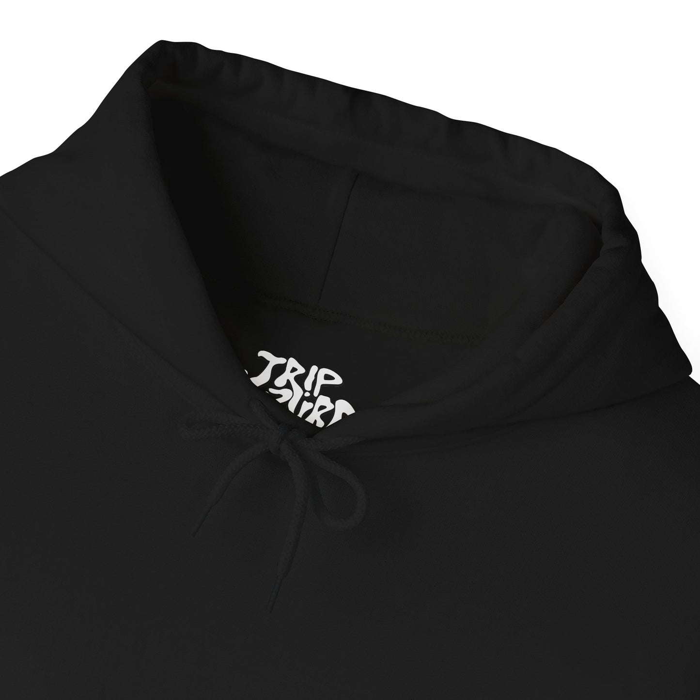 “i’m still here.” – Minimalist Black Hoodie
