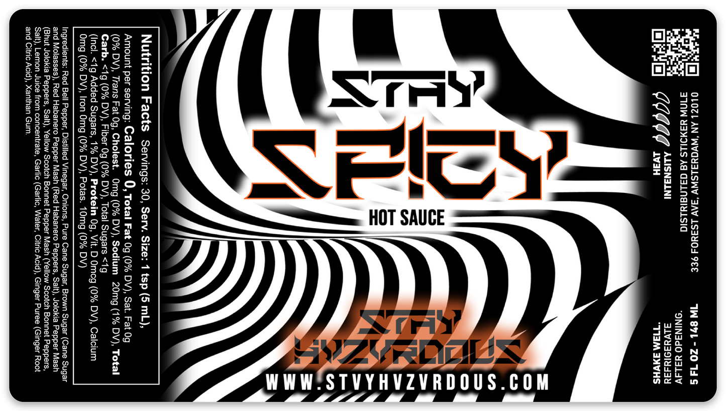 STAY SPICY: Glitch Edition (Free Bottle – Just Pay Shipping)