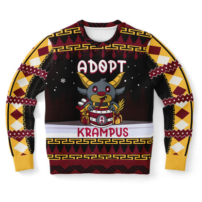 Adopt a Krampus - Playful Holiday Sweatshirt