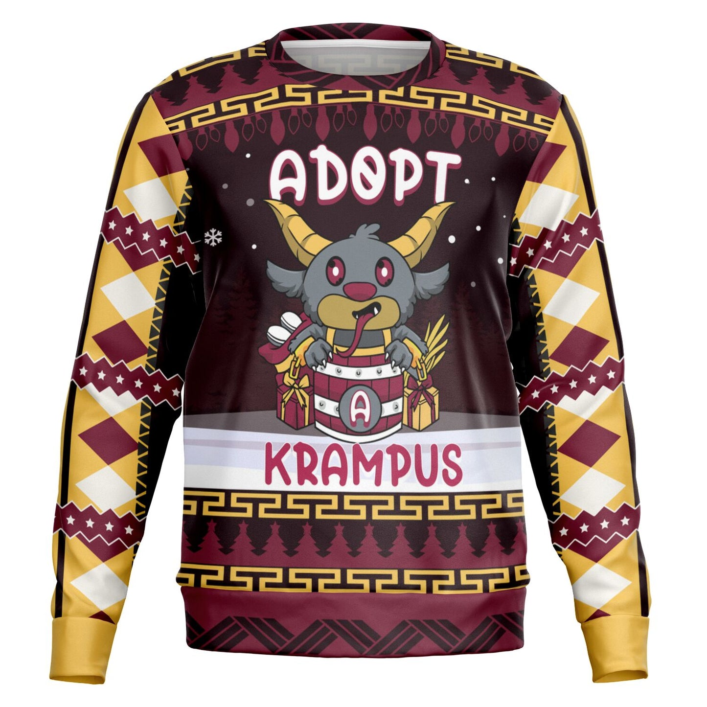 Adopt a Krampus - Playful Holiday Sweatshirt