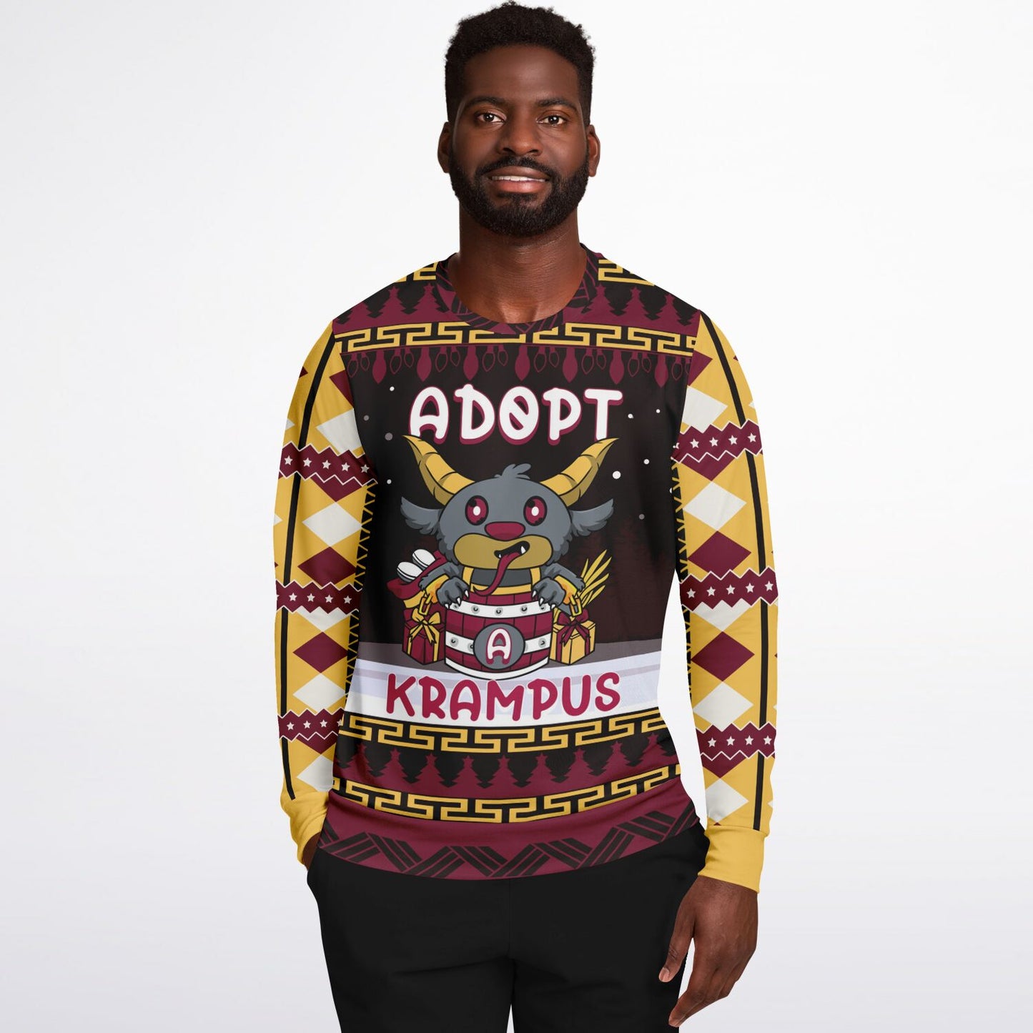 Adopt a Krampus - Playful Holiday Sweatshirt